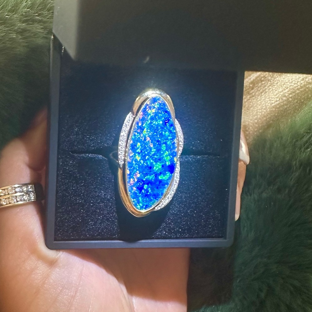 Opal ring - Picture 4 of 6